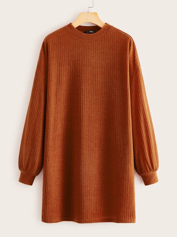 Drop Shoulder Tee Dress