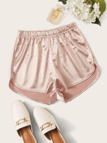 Satin Dolphin Shorts - takostyle