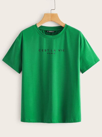 Slogan Graphic Top - takostyle