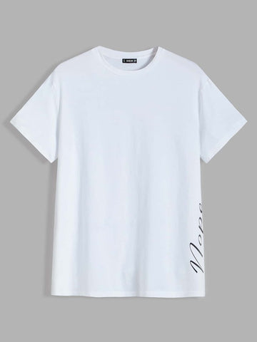 Men Letter Graphic Top
