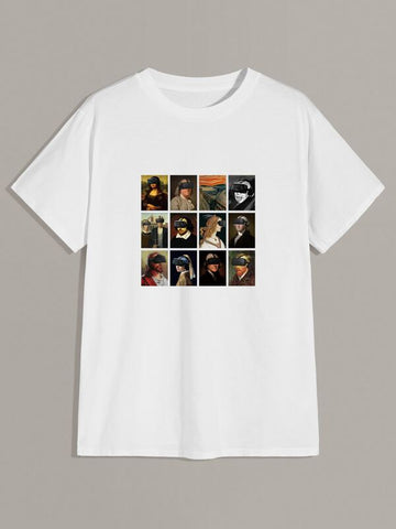 Men Figure Graphic Tee