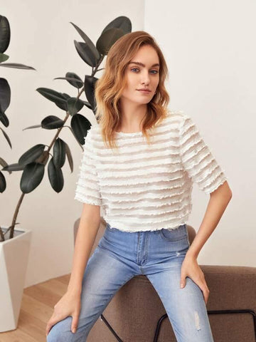 Fringe Trim Top - takostyle