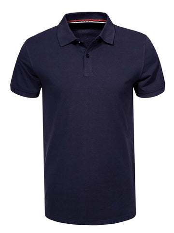 Men Solid Polo Shirt