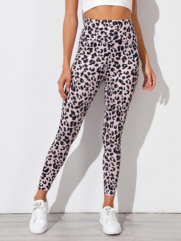 All Over Print Wide Waistband Leggings - takostyle