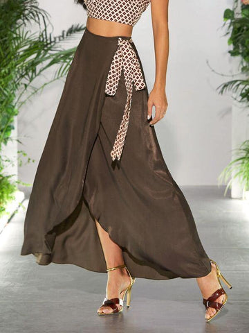 Tribal Tape Knot Wrap Skirt - takostyle