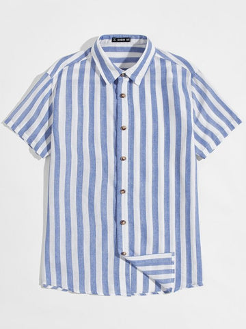 Men Striped Shirt