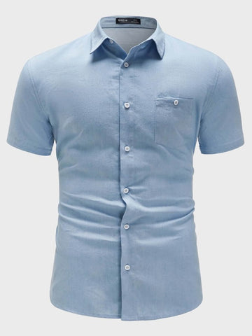 Men Pocket Front Shirt